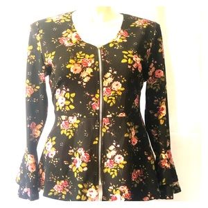 Peplum Blazer/Top